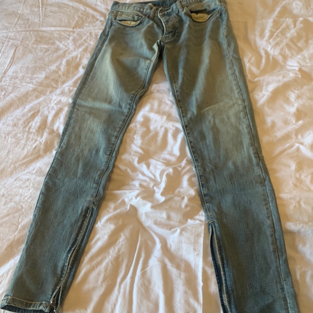 MNML Skinny Zipper Jeans